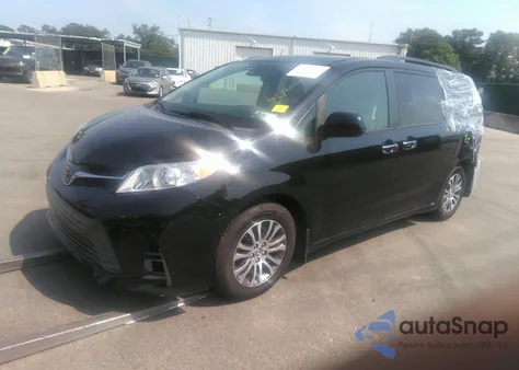 2019 Toyota Sienna Xle 8 Passenger from USA, damaged, VIN 5TDYZ3DC7KS019479